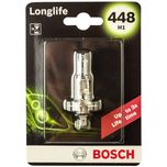 H1 448 Bosch Longlife Halogen Headlight Bulb 12V 55W - 1987301630 - P14.5S